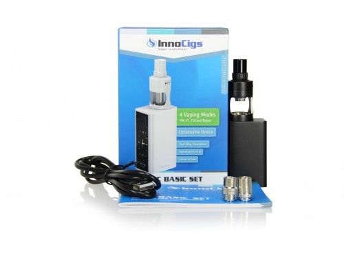 InnoCigs eVic Basic mit Cubis Pro E-Zigaretten Set Schwarz